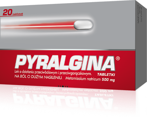 Opakowanie: PYRALGINA 20 tabletek